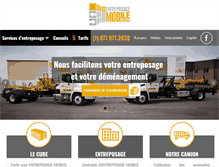 Tablet Screenshot of entreposagemobile.com